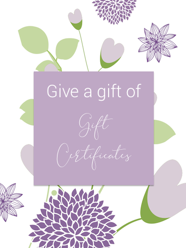 Gift Certificate and Card by Post